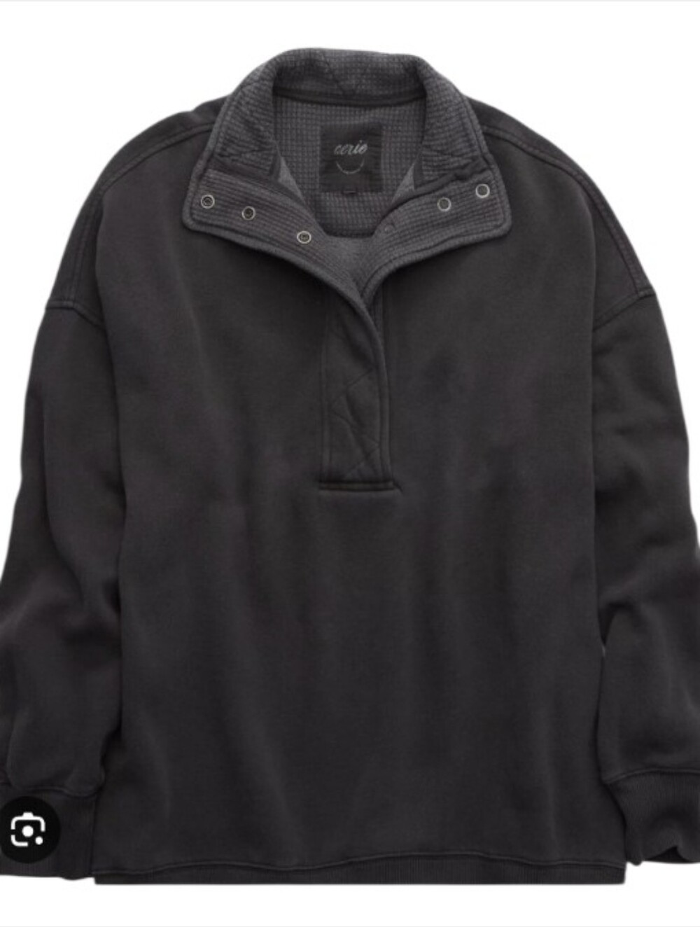 Aerie Getaway Quarter Snap Sweatshirt Size XL